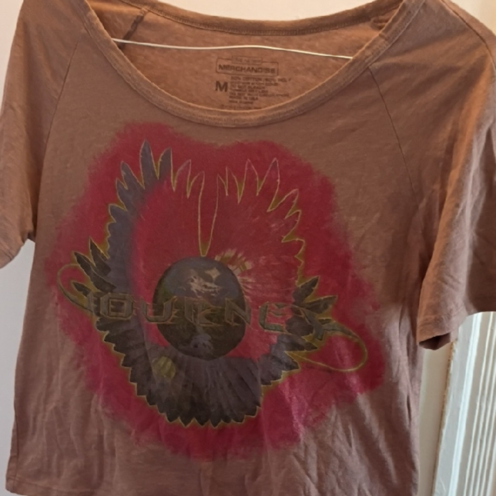 Live Nation Brown and Red Graphic Tee